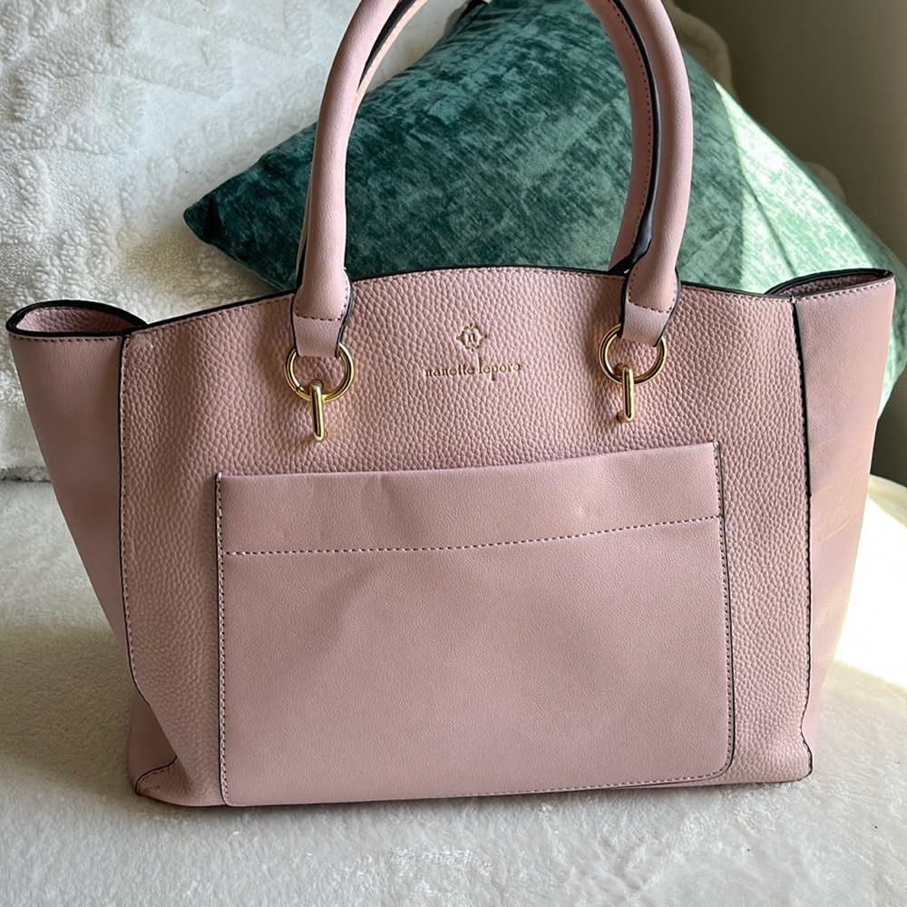 pink nanette lepore handbag